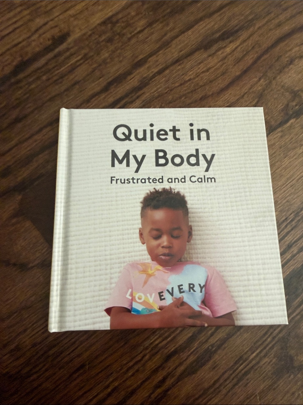 Quiet in My Body - Frustrated and Calm (White Cover, Kids Book)